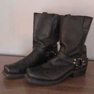 Durango 11” Leather Harness (Motorcycle) Boots